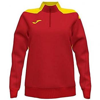 Sudadera de fútbol Joma Championship VI mujer rojo amarillo XL