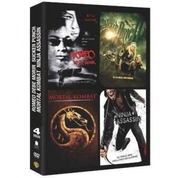 Pack: Ninja Assassin + Sucker Punch + Mortal Kombat + Romeo Debe Morir [DVD]