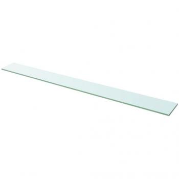 vidaXL Shelf Panel Glass Clear 110x12 cm