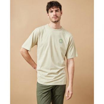 Camiseta Altonadock Hombre Gris con serigrafía de logo en espalda y delantero