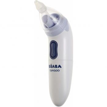 BÉABA Tomydoo, Aspirador Nasal Eléctrico para Bebés, Limpiador de nariz Portátil, Evolutivo, 3 puntas, Ultrarrápido y Fácil de Usar, Esterilizable