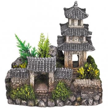 Templo Asiático Nobby Aqua Deco para Acuario 185x142x170mm