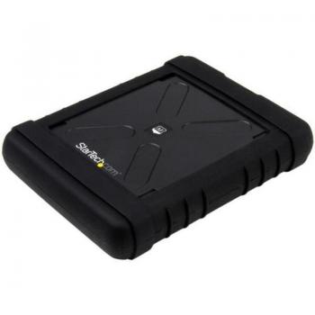 StarTech.com S251BRU33 Caja de Disco Duro o SSD SATA de 2.5 USB 3.0 Resistente al Agua IP54 con UASP