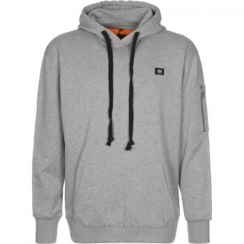 Alpha Industries X-Fit Basic Hoodie - Grey - Size S