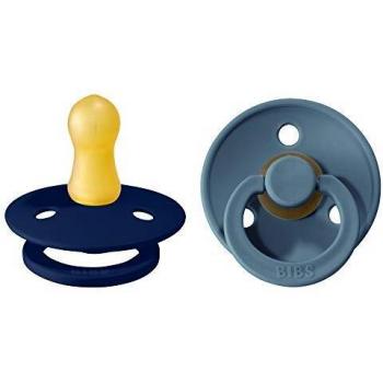 Chupete BIBS Colour Deep Space / Petrol 0-6 meses, 2 piezas