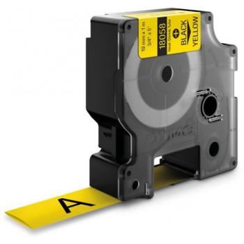 Etiquetas para tubos termorretráctiles IND - 19mm x 1,5m - DYMO 18058