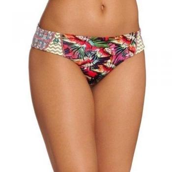 MAAJI - Parte inferior del bikini con estampado floral para mujer, talla XS, color multicolor