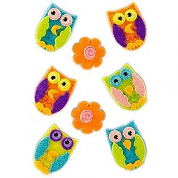 Fixo Kids Adhesius Feltre 3D, Mussols