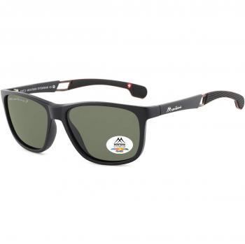 Montana Eyewear SP315 Polarized Men's Sunglasses Black 56mm