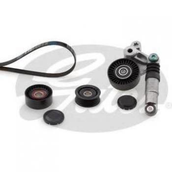Correa Trapezoidal Ranurada Gates K016PK2460 - Kit de Correas V-Ribbed, alta calidad, durabilidad y resistencia al desgaste, diseño optimizado para un rendimiento eficiente en motores