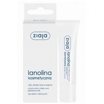 Ziaja Lanolina Cosmética Hidratante 10g para Labios, Manos y Piel Seca