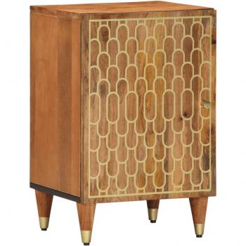 Mueble de baño de madera maciza de mango 38x33x58 cm