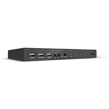 Lindy KVM Switch HDMI 18G, USB 2.0 & Audio, 4 Port