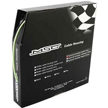 MSC FHGN - Funda Cable hidráulico, Color Verde, 5 x 2.1 mm, 30 m