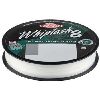 Línea de pesca trenzada Berkley Whiplash® 8 - 150 m, transparente, 0.12 mm, 17.5 kg