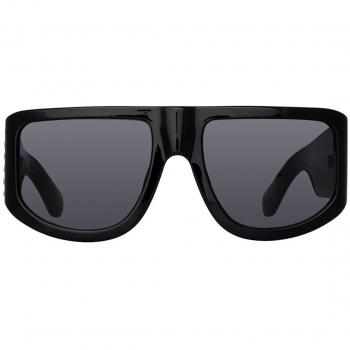 Linda Farrow NUE STUDIO NUE1 C2 Women's Sunglasses Black Size 62