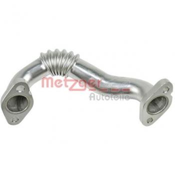 Tubería de válvula de recirculación de gases METZGER 0892656 para SEAT: Leon, Ibiza, Altea, Toledo & VOLKSWAGEN: Passat, Golf, Polo, Touran, Caddy