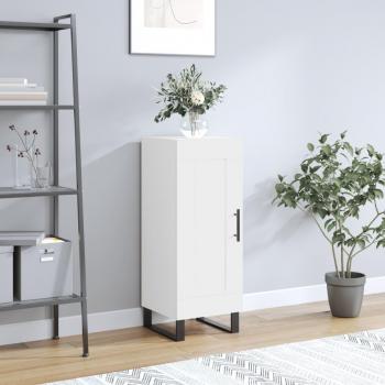 Armario aparador blanco 34,5x34x90 cm madera multicapa de ingeniería