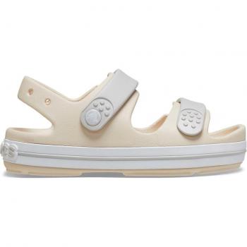 Sandalias de niños Crocband Cruiser Sandal K Crocs beige blanco tamaño 32-33