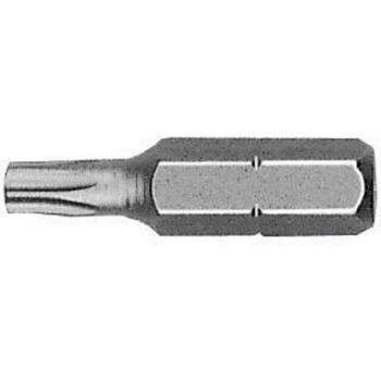 Witte 429506 Caja 5 puntas de destornillador Torx 25x25mm, Único, Set de 5 Piezas