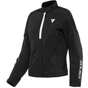 Chaqueta textil de motocicleta Dainese Risoluta Air Tex para damas - Negro Blanco (50)