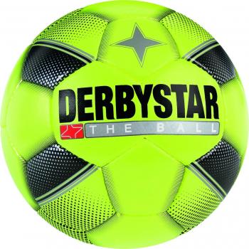 Derby Star – Mini balón de fútbol, todo el año, hombre, color gelb/Schwarz/Silber, tamaño 1