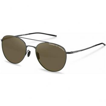 Porsche Design P8947 D Anteojos de Sol para Hombre Grises 56 Lentes