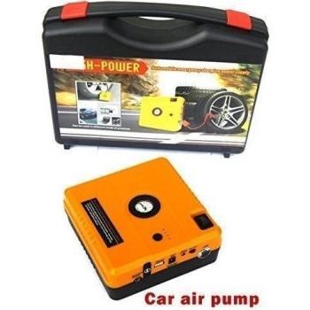 TM-16 Jump Starter Pack de Emergencia de Coche 16800mAh 12V/400A para Arranque de Coche & Bomba de Aire para & Linterna LED & Cargador de Batería Coche para Movíl iPhone BQ Samsung iPad y Andorid Tablet