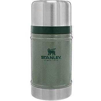 Stanley Classic Legendary Jar BPA Stainless Steel Food Thermos-Hot for 15 Hours, Hammertone Green, 0.7L
