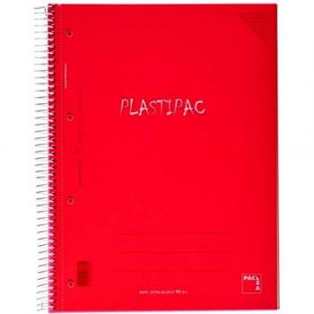 Pacsa 16683 - Bloc 90 g, polipropileno, A4 micro, colores surtidos, 100 hojas