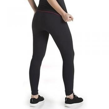 Duruss Legging Largo Malla Pantalon, Mujeres, Negro, XS