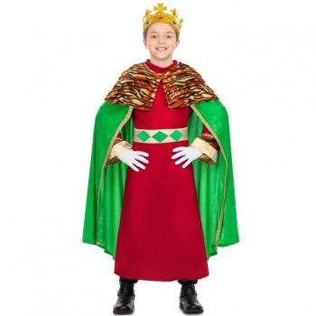 Disfraz Rey Mago Verde Capa, Túnica Y Cinturón Talla 1-2 (Viving Costumes - 207912)