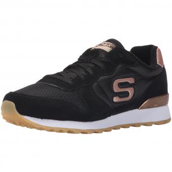 Skechers OG 85 GOLD'N GURL, Zapatillas Mujer, Negro