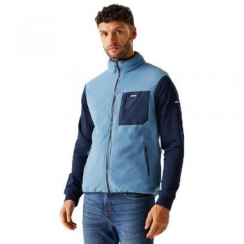 Regatta Men's Frankie Fleece Gilet Bodywarmer - Coronet Blue/Navy, Size: 2XL