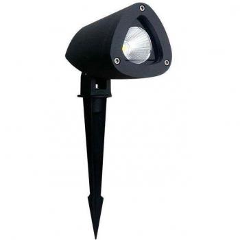 LEDBOX Foco de jardín GARLUX, ChipLed Lumileds, 5W, Blanco cálido