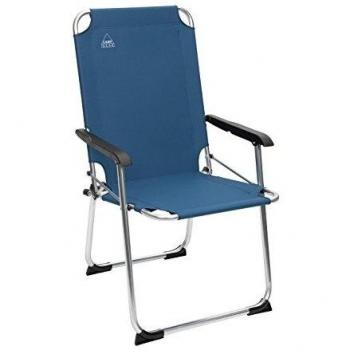 CAMP GEAR CA Aluminium 600D Silla Plegable, Azul, X-Large