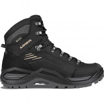 Botas de montaña Lowa Renegade Evo GTX Mid para hombre, color negro, talla 41