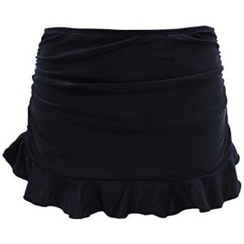 SHEKINI Traje de Baño con Falda Swing Swim de Mujer con Falda de Bikini con Falda Corta adjunta Swimdress