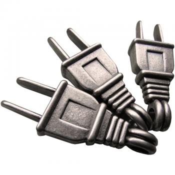 FabScraps Plata adornos Plug