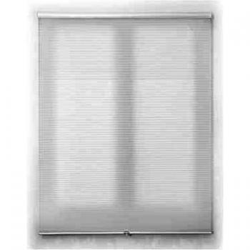 Blindecor Apidae Estor Plisado, Tejido Panal de Abeja, Disponible en más Colores y Tallas, Blanco, 155 x 230 cm