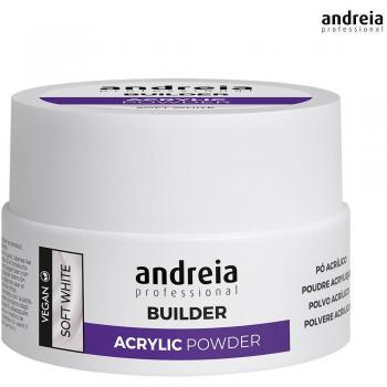 Andreia Professional Builder Acrylic Powder Soft White 20g