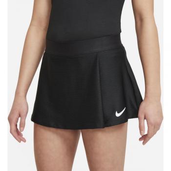 Nike Dri-FIT Victory Big Kids' Girls' Tennis Skirt - Black, Size XL