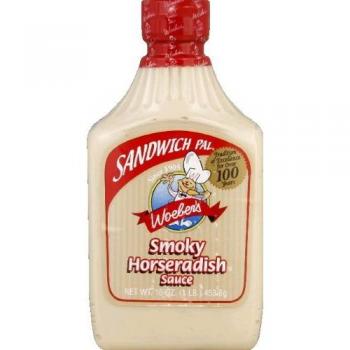 Woeber's Sandwich Pal Smoky Horseradish Sauce 16oz