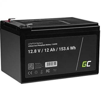 Batería Green Cell LiFePO4 12V 12Ah para fotovoltaica CAV08
