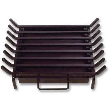 Flores Cortés 38801 - Parrilla Modelo A con cajón, 52 x 40 x 15 cm, Color Negro