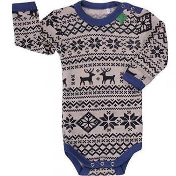 Fred's World by Green Cotton Wool nordic body-Mono Bebé-Niños,  
 Blau