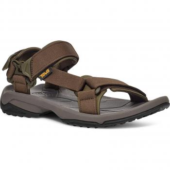 Sandalias de montaña para hombre Teva Terra Fi Lite - Color verde oliva/desierto palma, talla 12