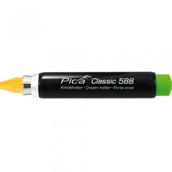 Pica 588/SB Classic - Soporte Negro para Tiza y Crayones en Blíster