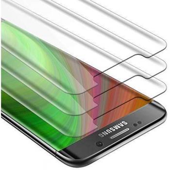 3x Película Protectora Cristal Templado 9H para Samsung Galaxy S7 EDGE - Transparente y Compatible con 3D Touch