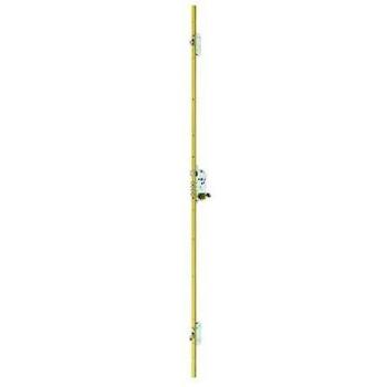 Tesa Assa Abloy TAB3566LE Cerradura Multipunto de Embutir, Latonado, 3 Puntos